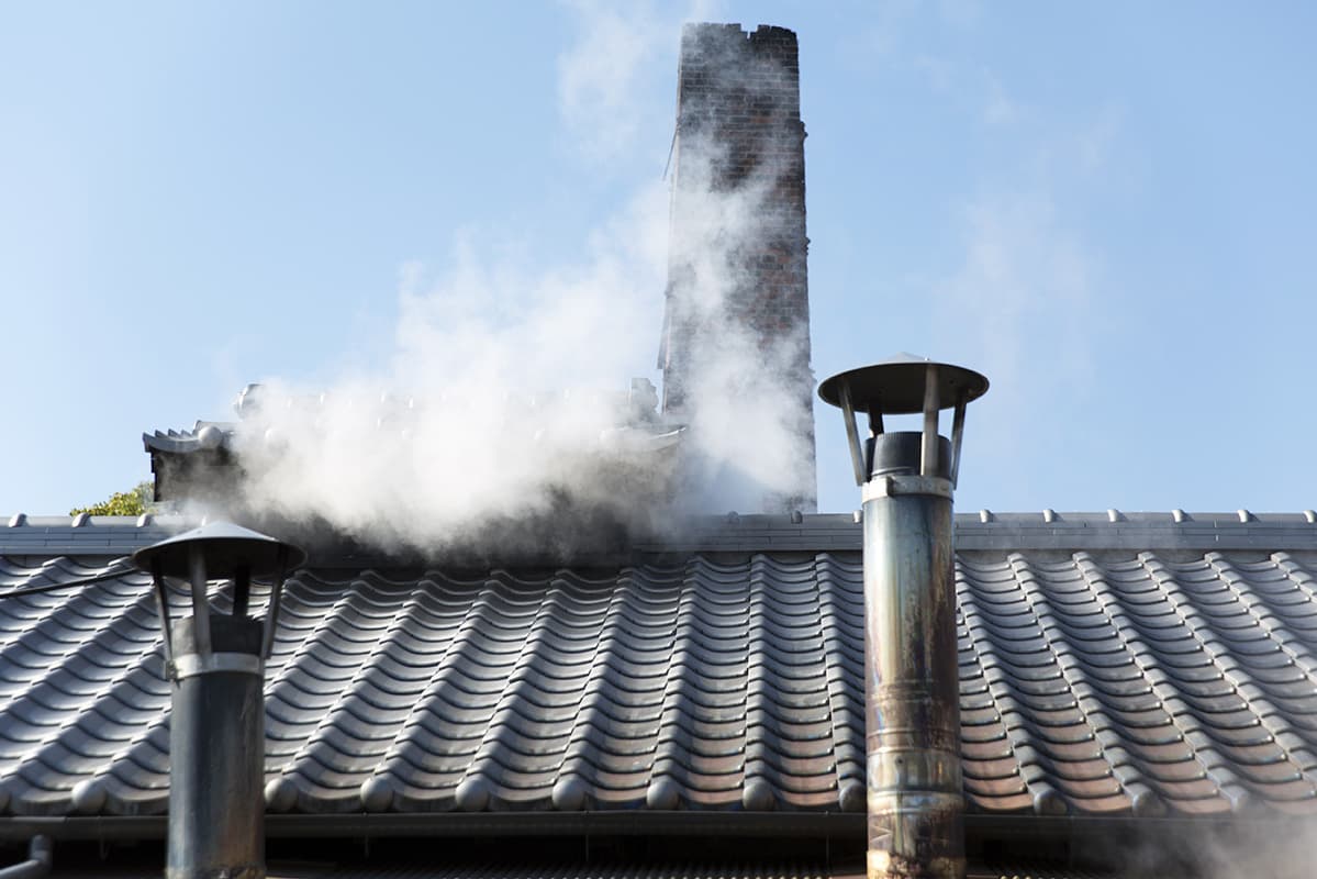 長崎県南島原市有家町に立ち並ぶ蔵